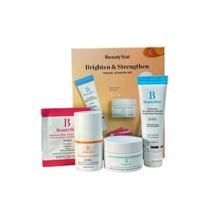 Beauty Stat Brighten And Strengthen Travel Starter Set New